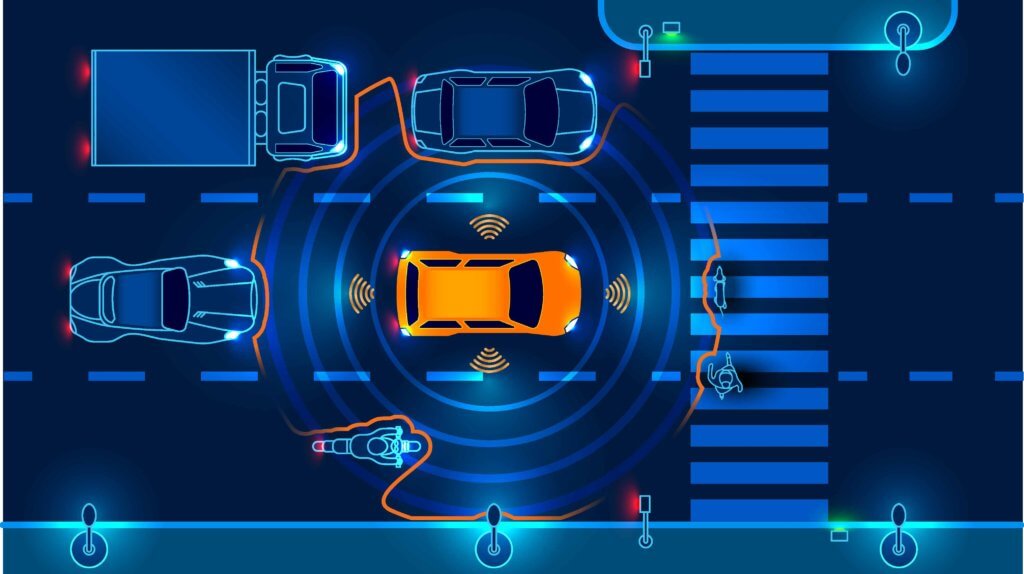 self driving vehicles image representing Technology Transfer from Autonomous Cars