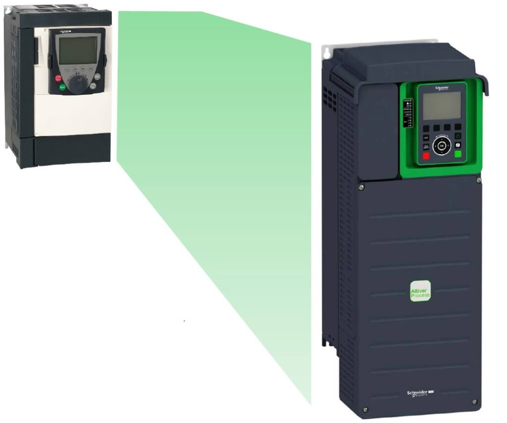 Replacing ATV61 and ATV71 drives that have failed