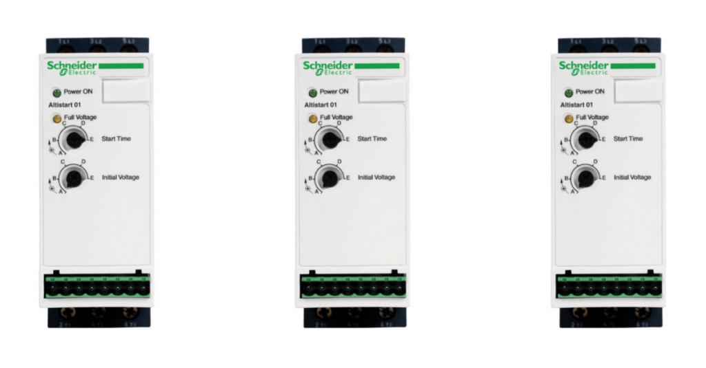 Schneider Electric AltiStart Soft Starter image illustrating The Importance of Soft Starters for Industrial Applications