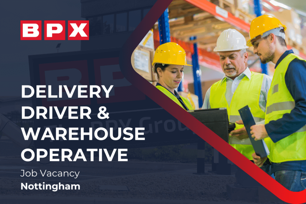 Delivery Driver / Warehouse Operative Job Vacancy - Nottingham