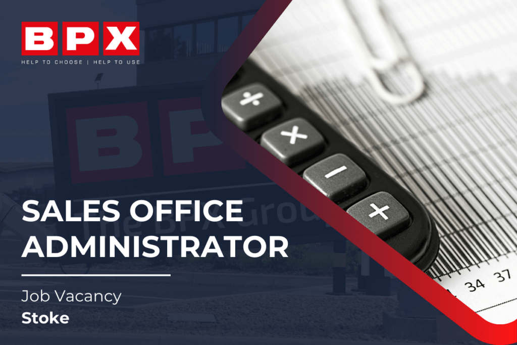 Sales Office Administrator Job Vacancy Stoke on Trent graphic