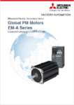 Mitsubishi Electric EM-A Series Salient-Pole Motor brochure Graphic