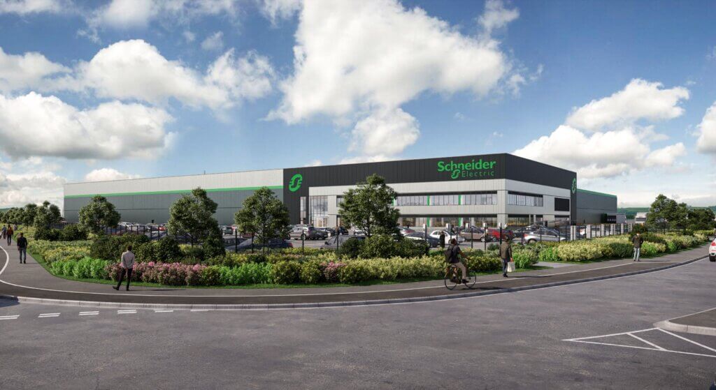 New £42m Schneider Electric Manufacturing Site in North Yorkshire