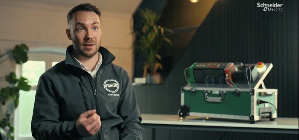 Promtek's Liam Barks Explaining Their Bulk Handling Systems image