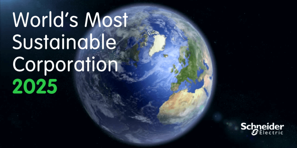 World’s Most Sustainable Corporation 2025 graphic